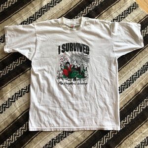 I Survived My Daughters Wedding Vintage Shirt